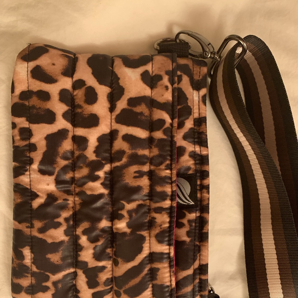 Think ROYLN crossbody or waist bum bag in rare leopard
